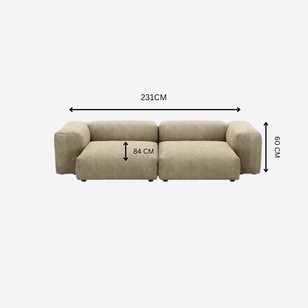 Sunday Cozy - Corduroy Modular Sofa