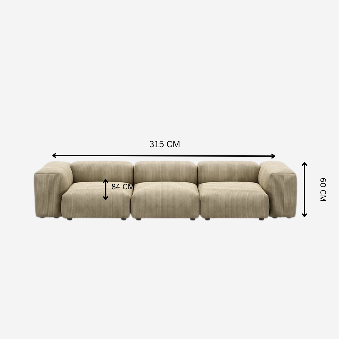 Sunday Cozy - Corduroy Modular Sofa