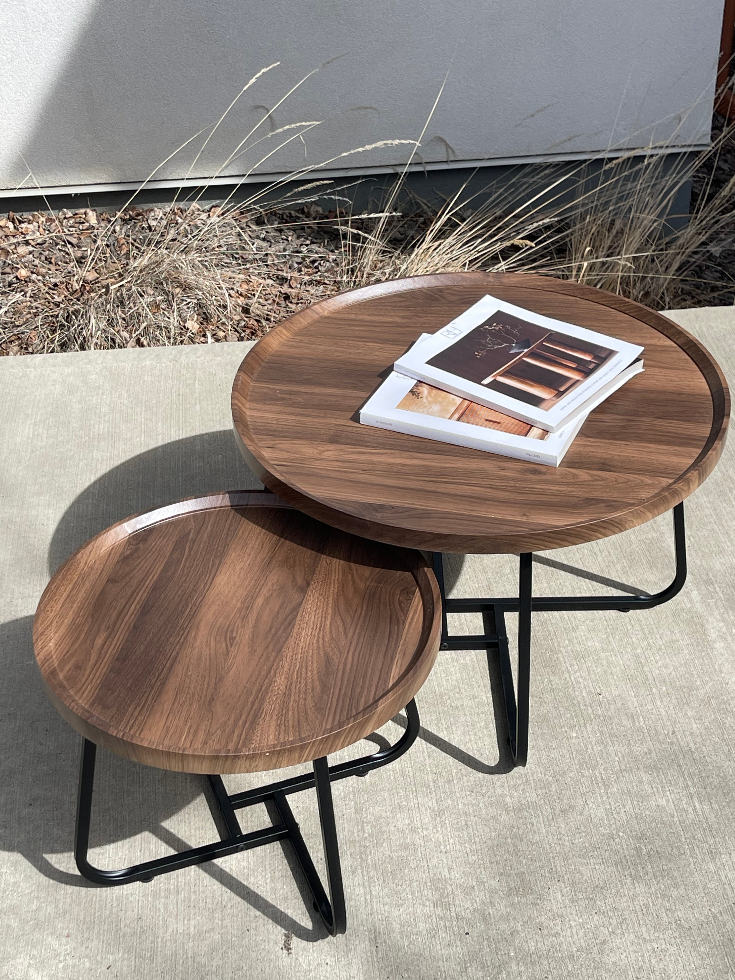 Forest - Walnut Coffee Tables Set