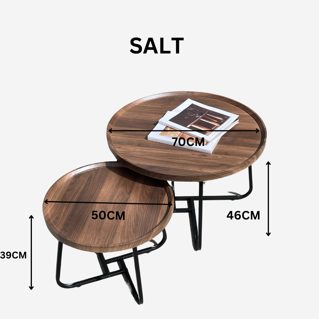 Forest - Walnut Coffee Tables Set