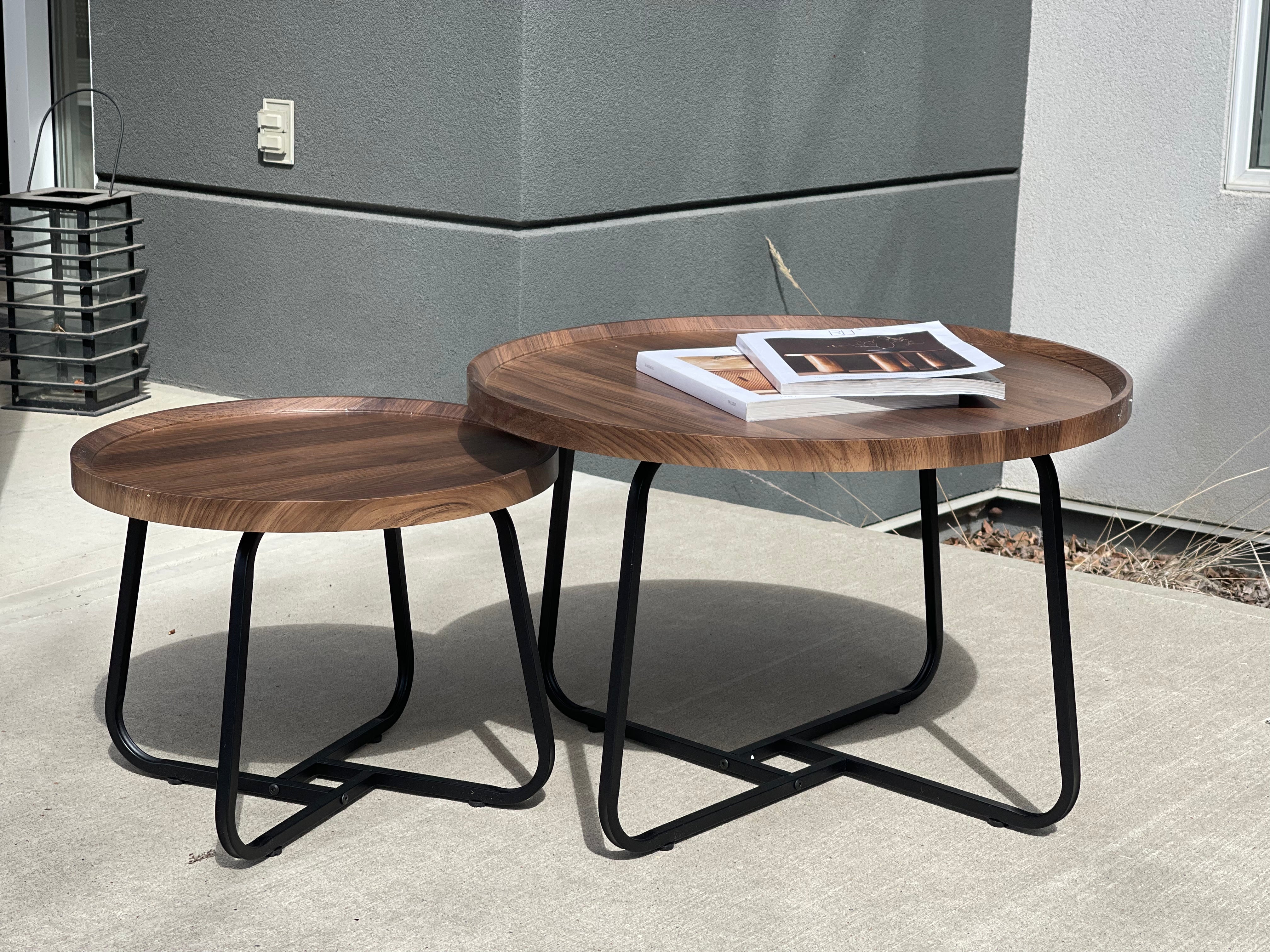 Forest - Walnut Coffee Tables Set